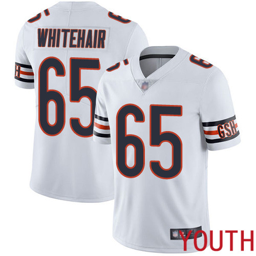Chicago Bears Limited White Youth Cody Whitehair Road Jersey NFL Football 65 Vapor Untouchable